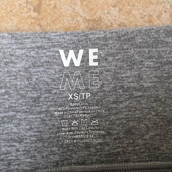 We Over Me Bandier Inversion Leggings Grey Pink - Picture 3 of 6